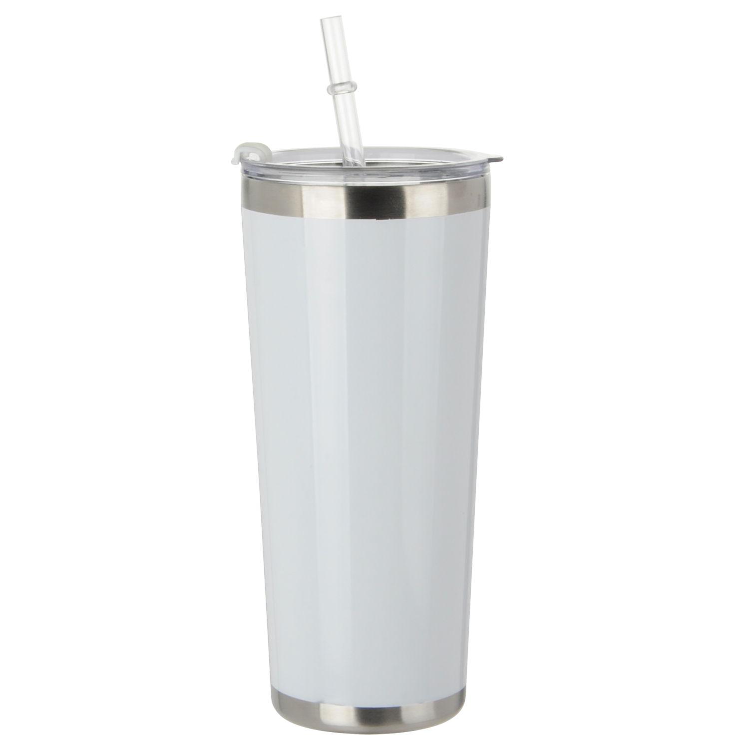 20 oz. Stainless Tumbler With Straw 9