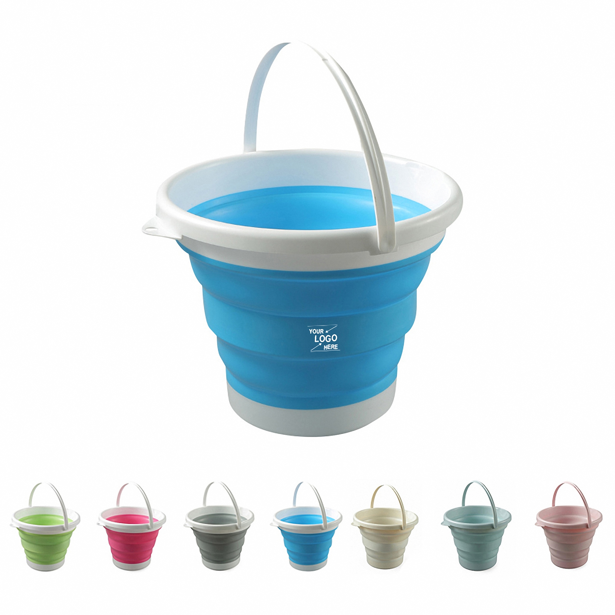 3L Foldable Polypropylene Bucket 3
