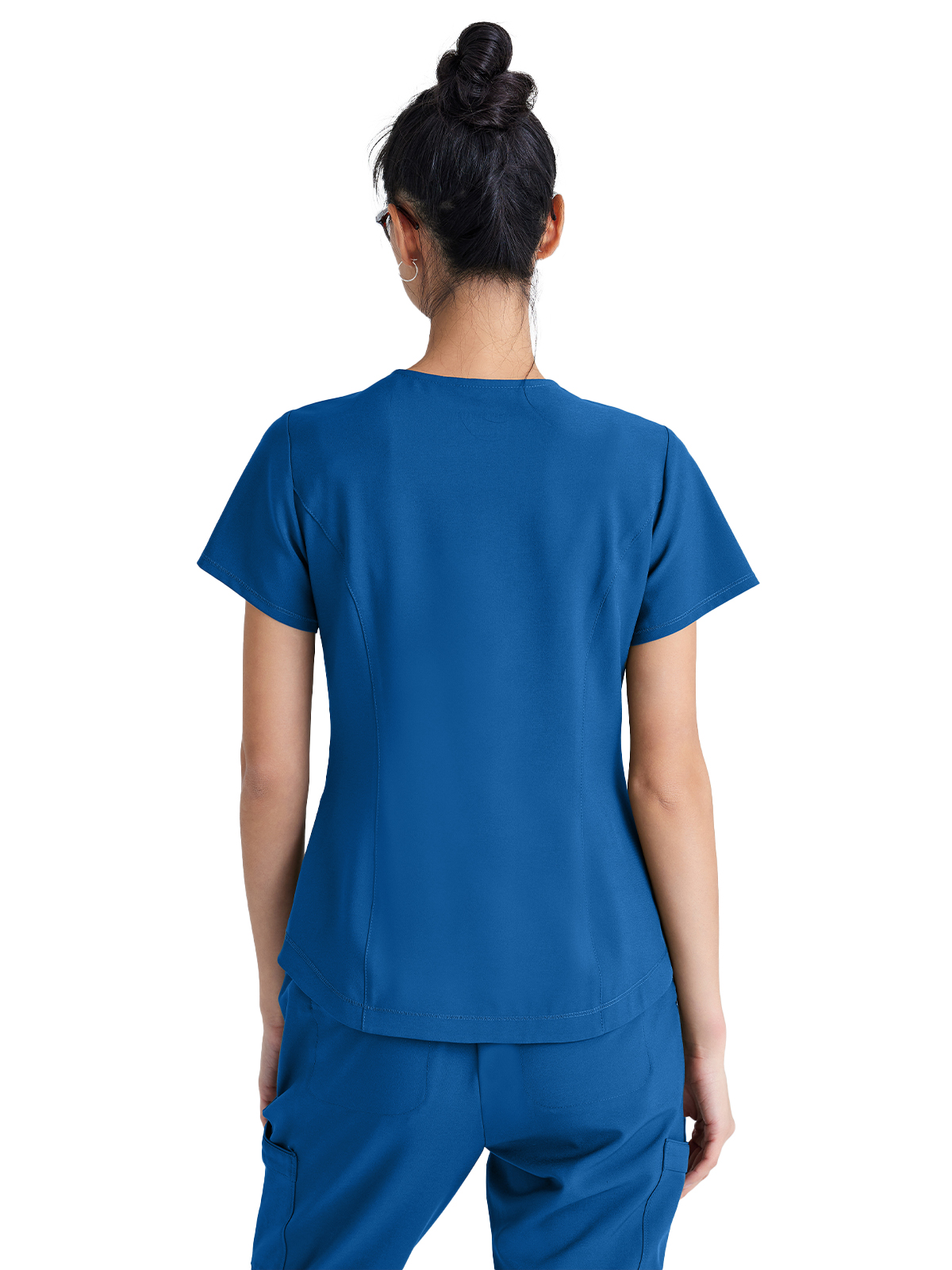 Grey's Anatomy Evolve Stretch - Women's Two-Pocket V-Neck Rhythm Scrub Top 28