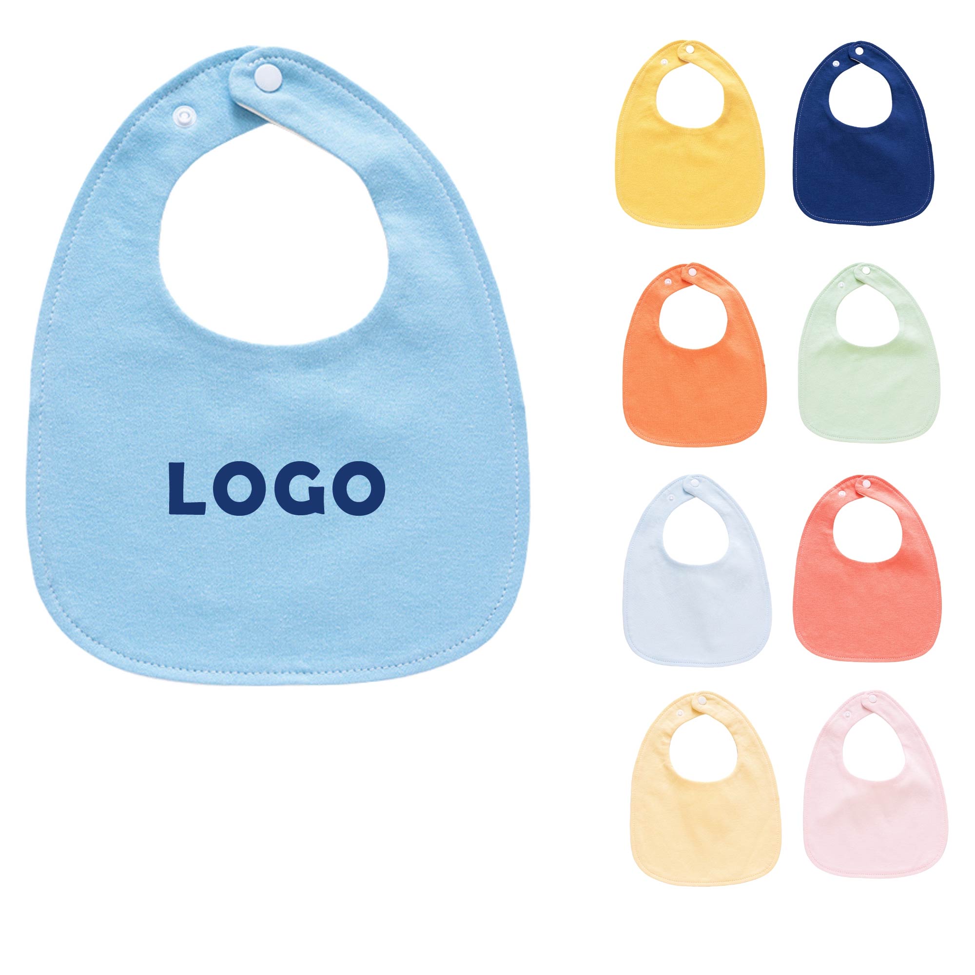 MOQ 10 pcs Soft Absorbent Bib 3