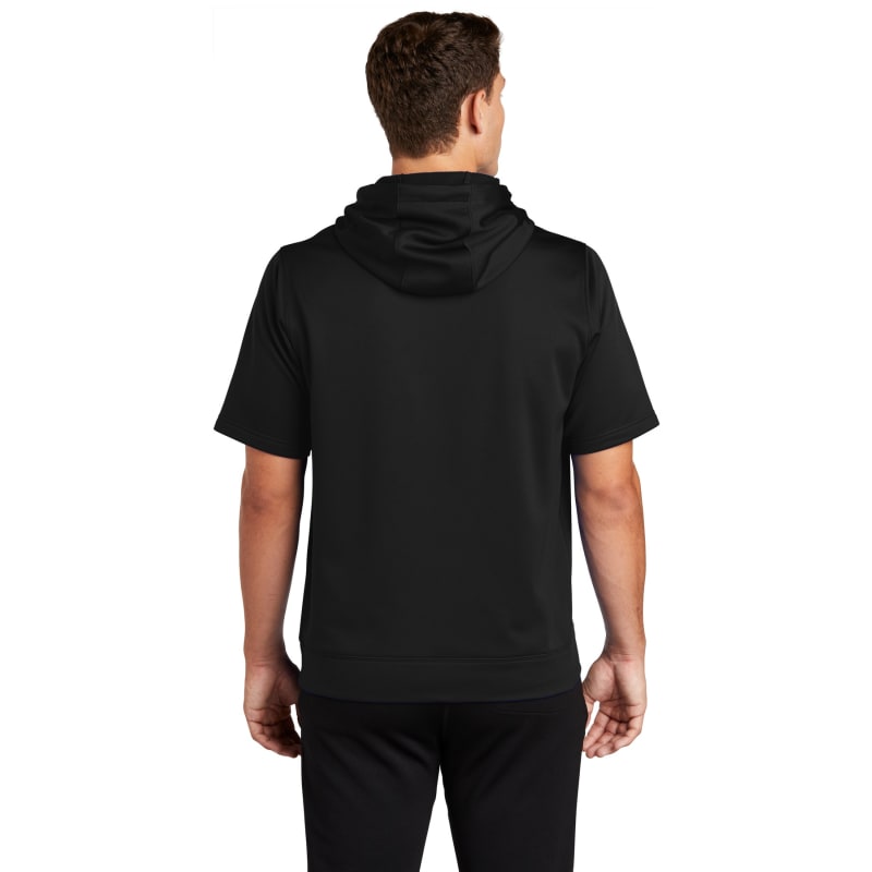 Sport-Tek Sport-Wick Fleece Short Sleeve Hooded Pullover., custom hoodie or sweatshirt with logo imprint 3