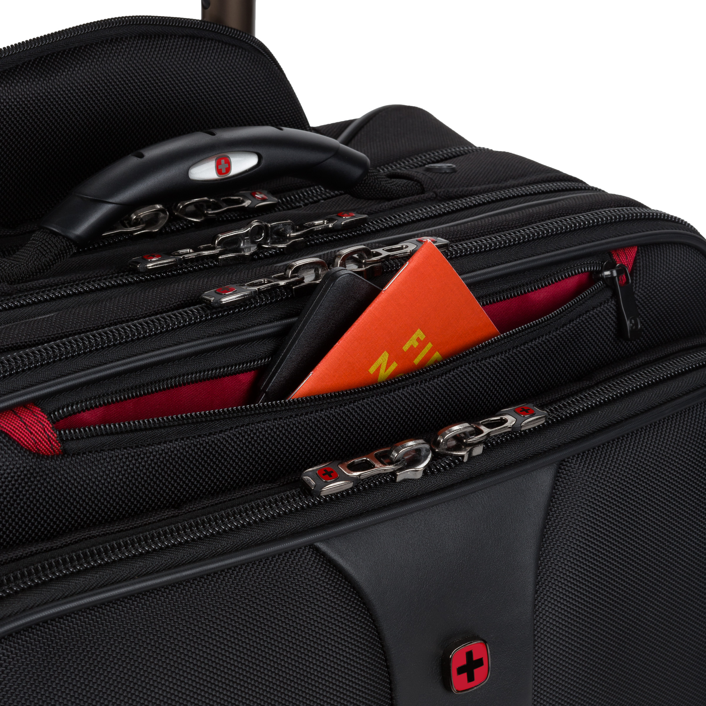 Wenger Patriot II Wheeled Business Case w/Removable Laptop Case 7