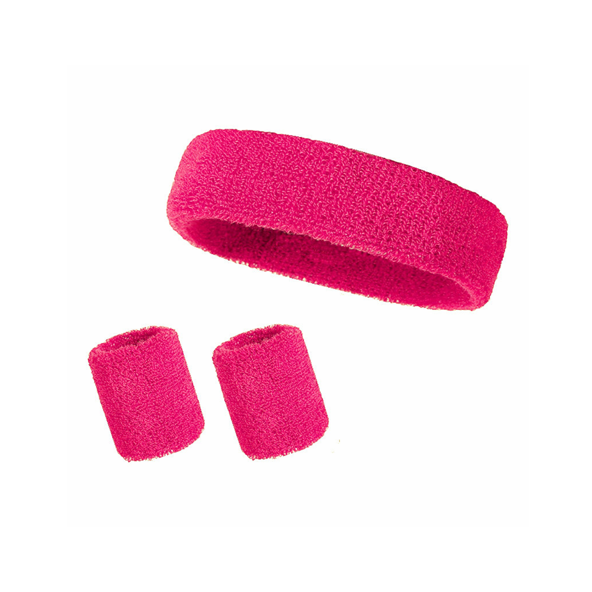 Elastic Sweat Absorbing Headband Wristband Set 15