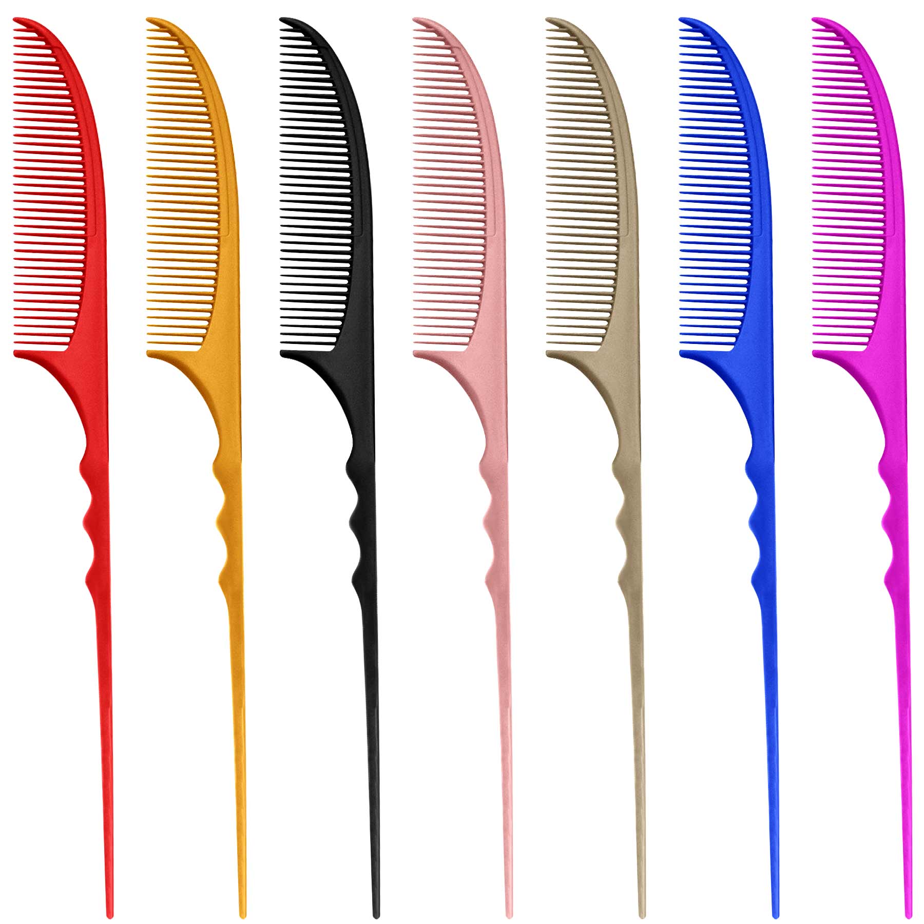 Heat Resistance Salon Comb Rat Tail Parting Combs 1