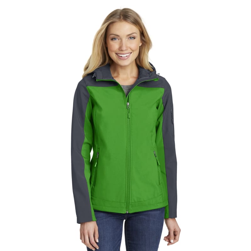 Port Authority Women's Hooded Core Soft Shell Jacket. 15