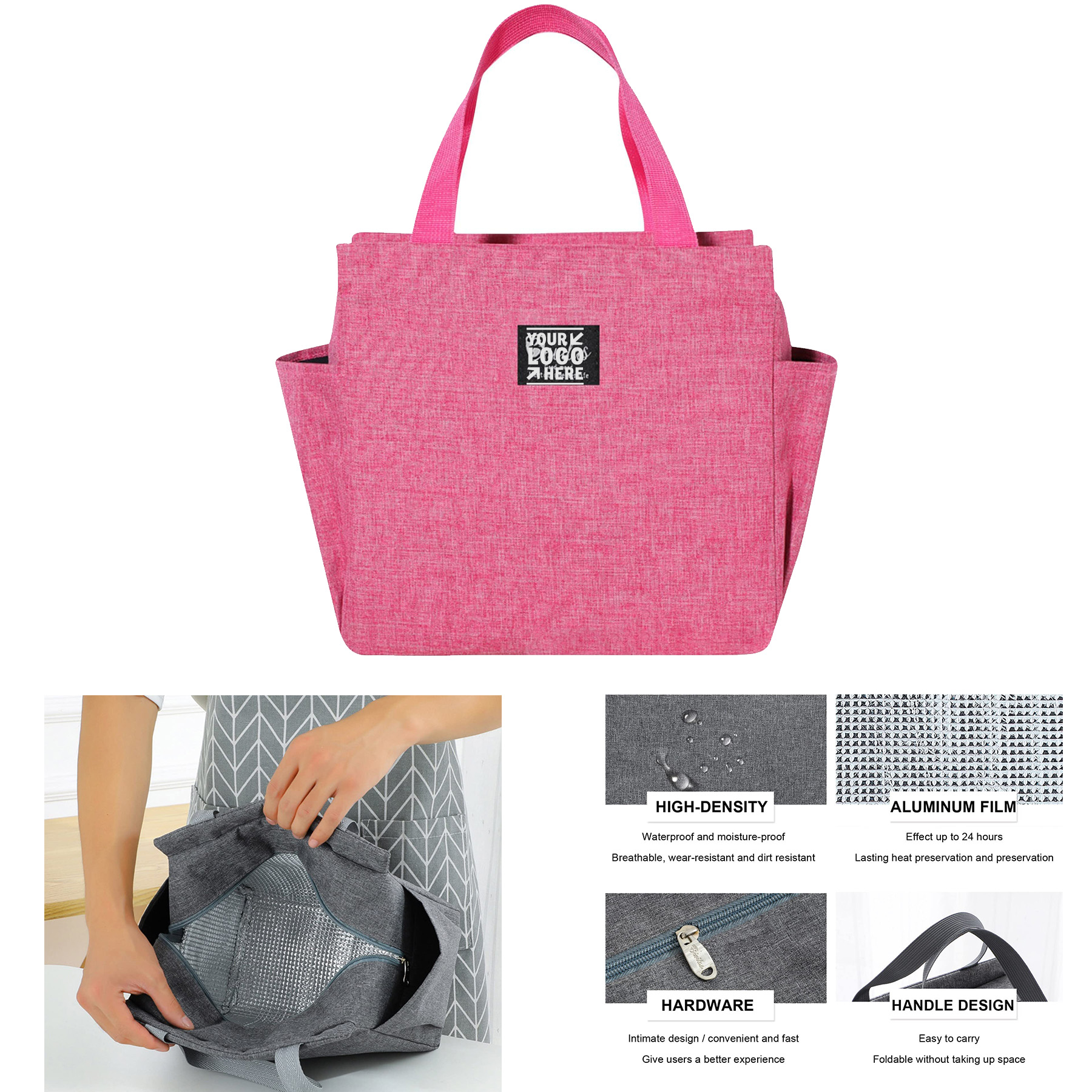Lunch Box Storage Bag Work Insulation Bag 2