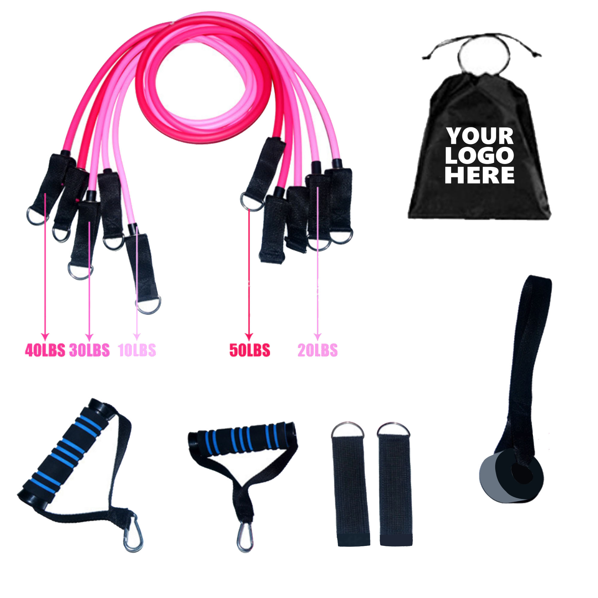 Adjustable Weight Resistance Elastic Rope 3