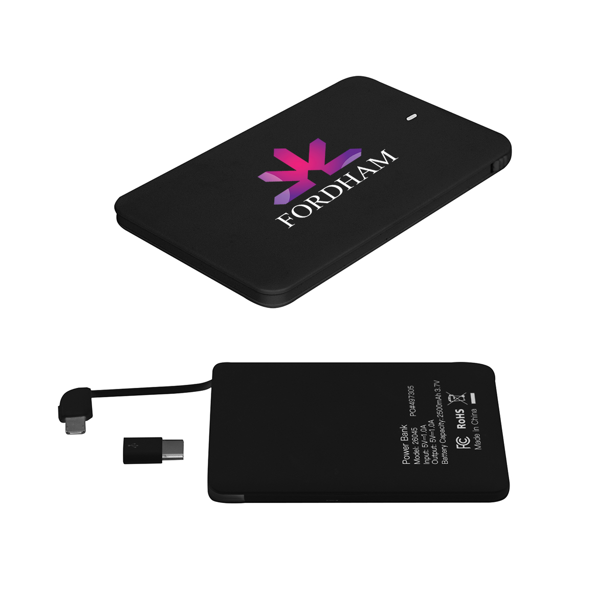 Slim 2500 MAH 3-In-1 Power Bank 1