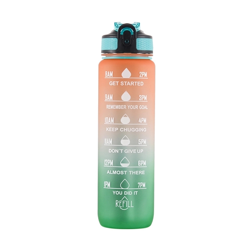 Custom 34 oz PC Material Frosted Water Bottle 5