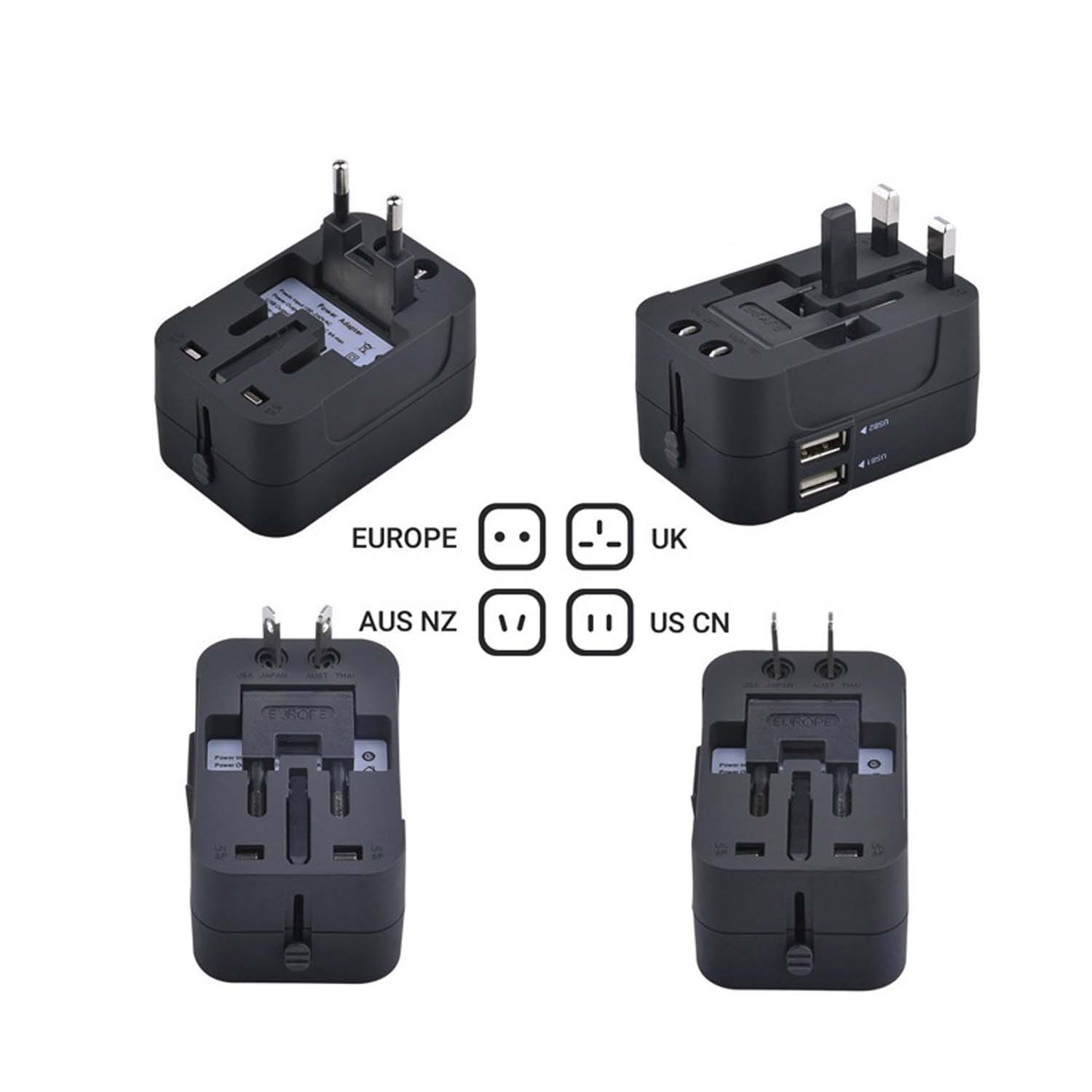 Multi functional conversion global plug 1