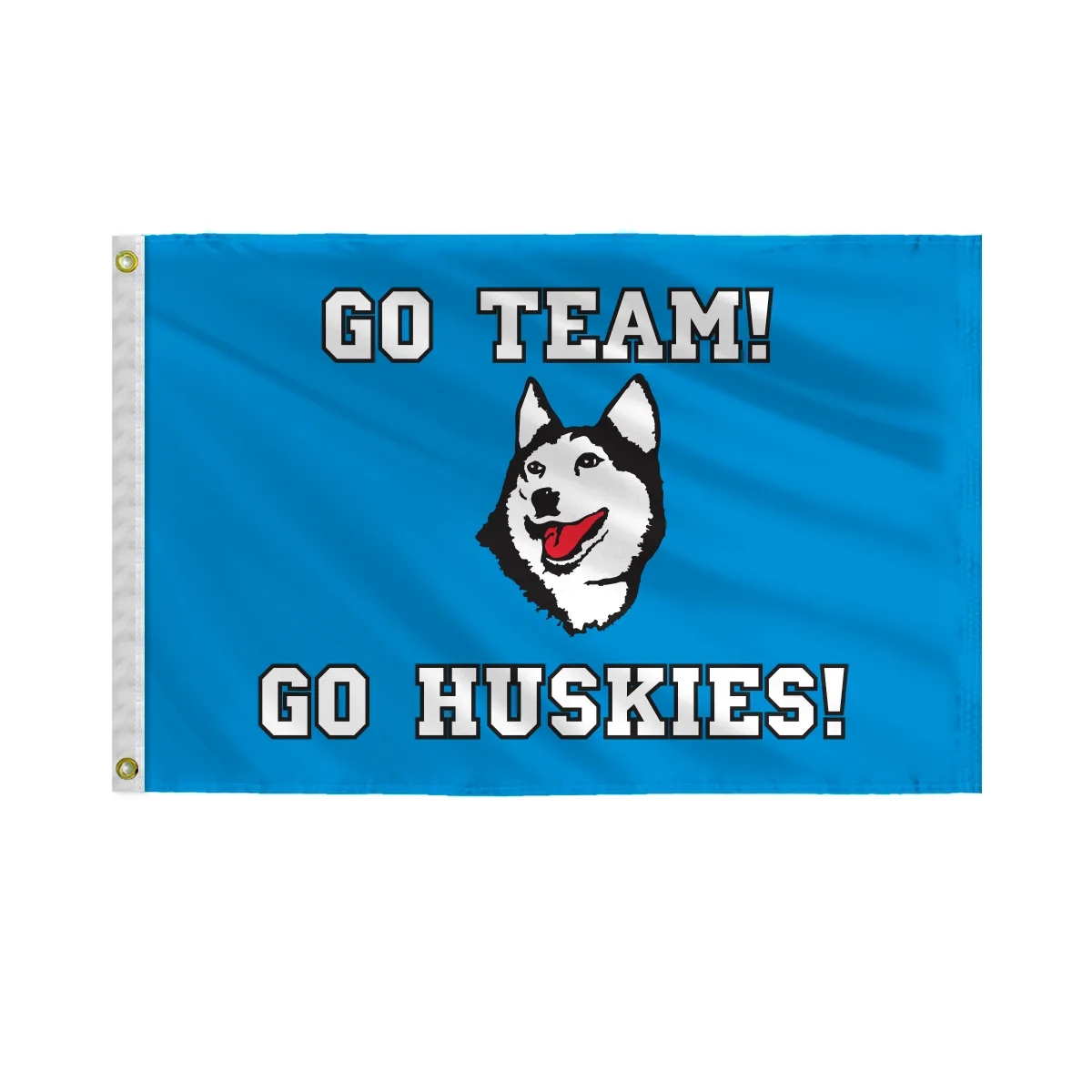 Husky Mascot Flags 3