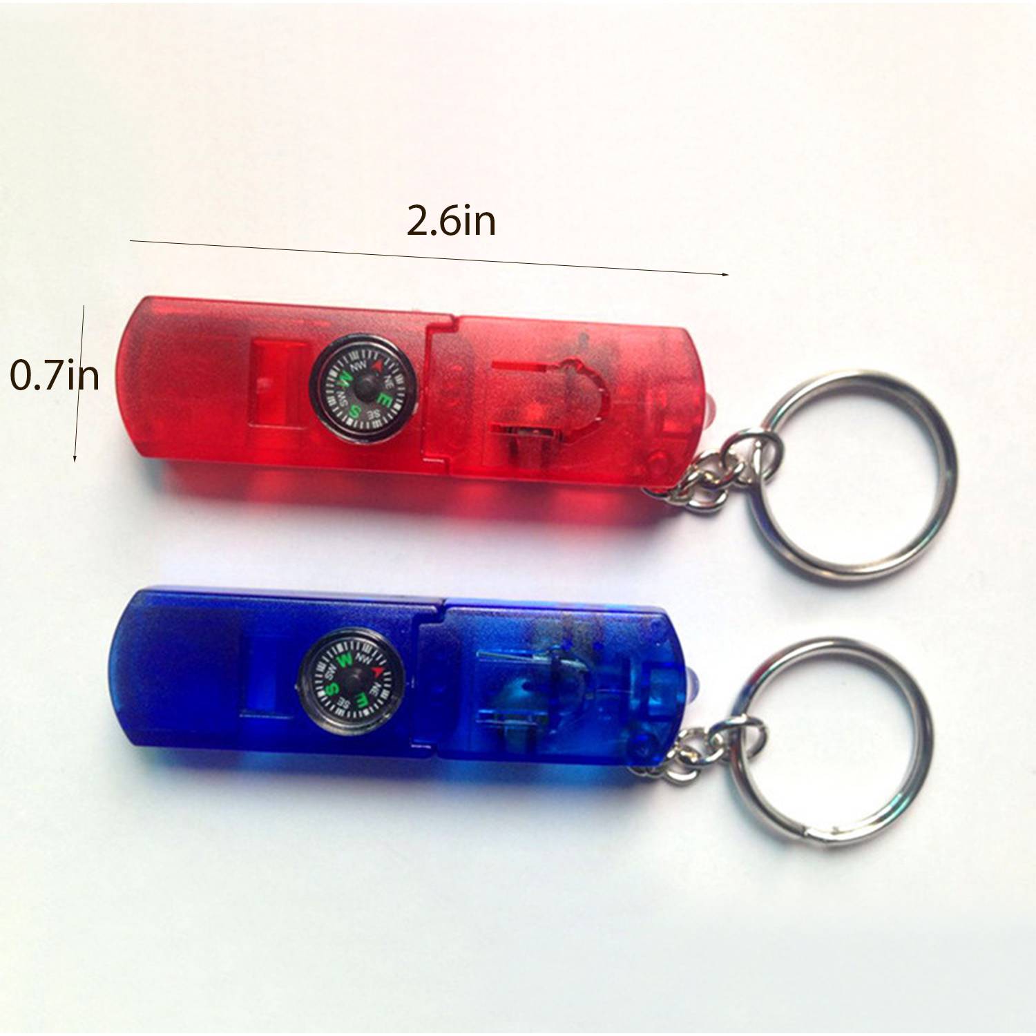 LED Whistle Compass with Light 5