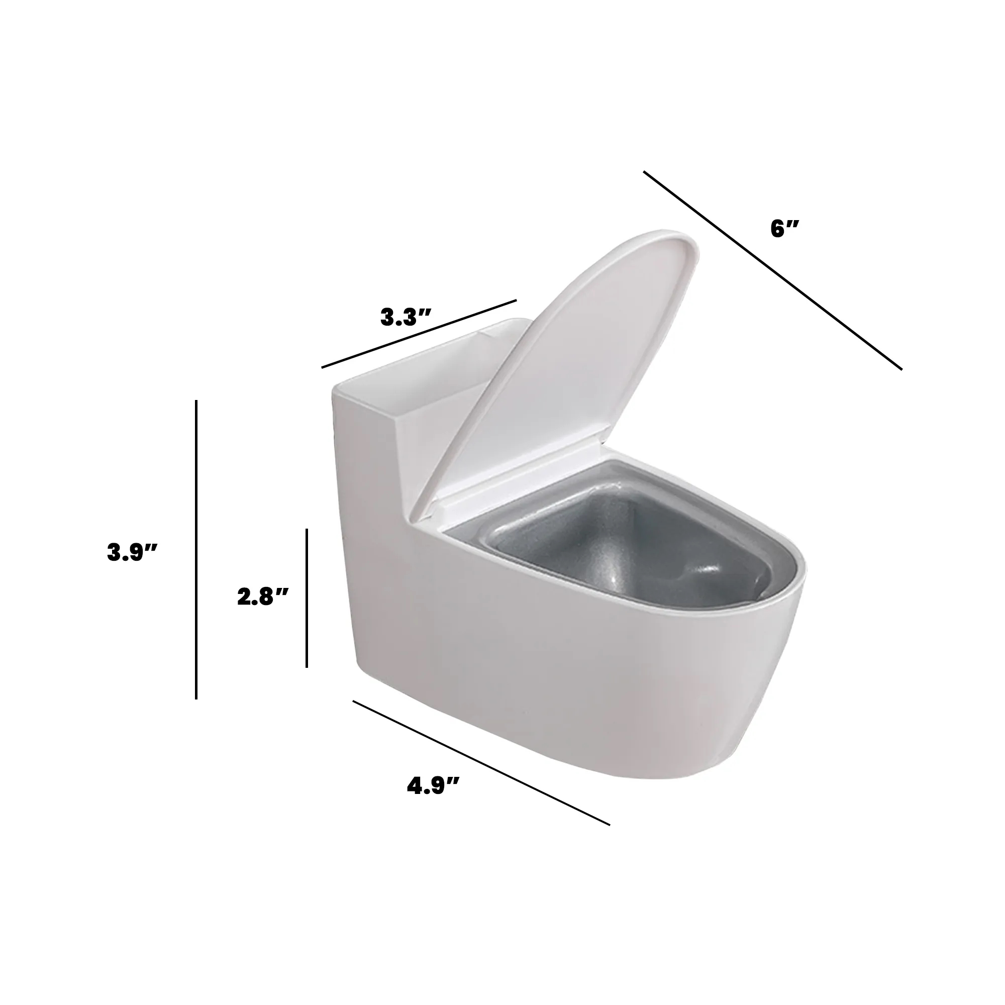 Creative Toilet Ashtray Storage Cigarette Box 4