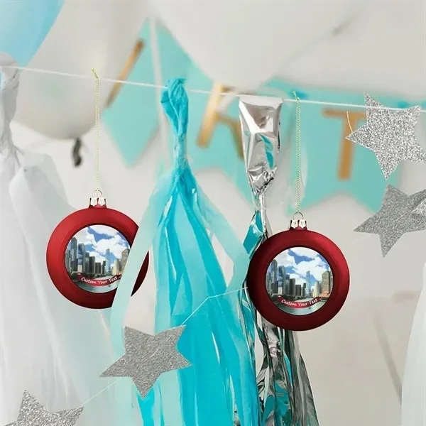 Christmas Tree Ball Ornaments with Festive Holiday Decor 4