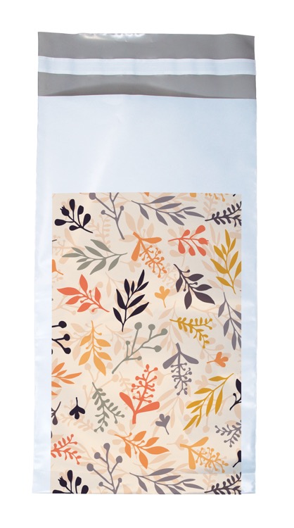 Fall Floral Seasonal Predesigned Poly Mailer (6.75 x 12) 2