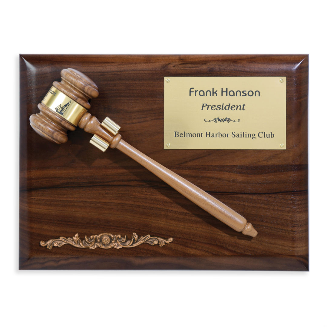 Gavel Plaque - Removeable 2