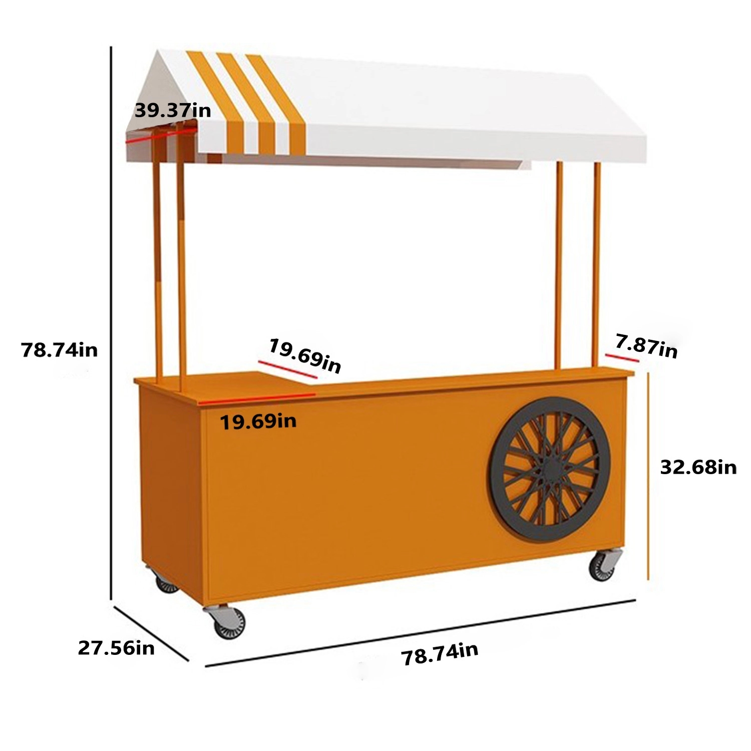Outdoor Booth Trolley 3