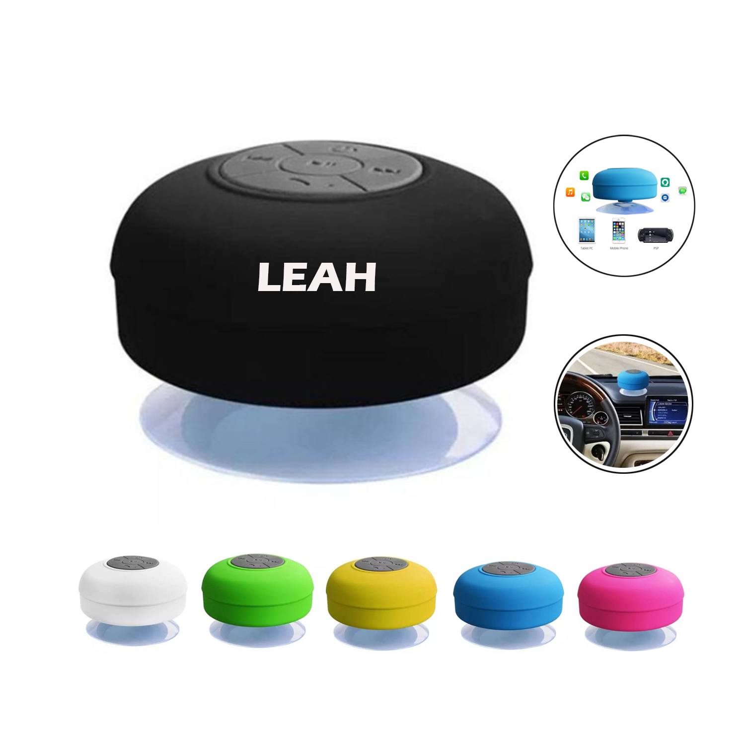 Waterproof Shower Bluetooth Speaker 1