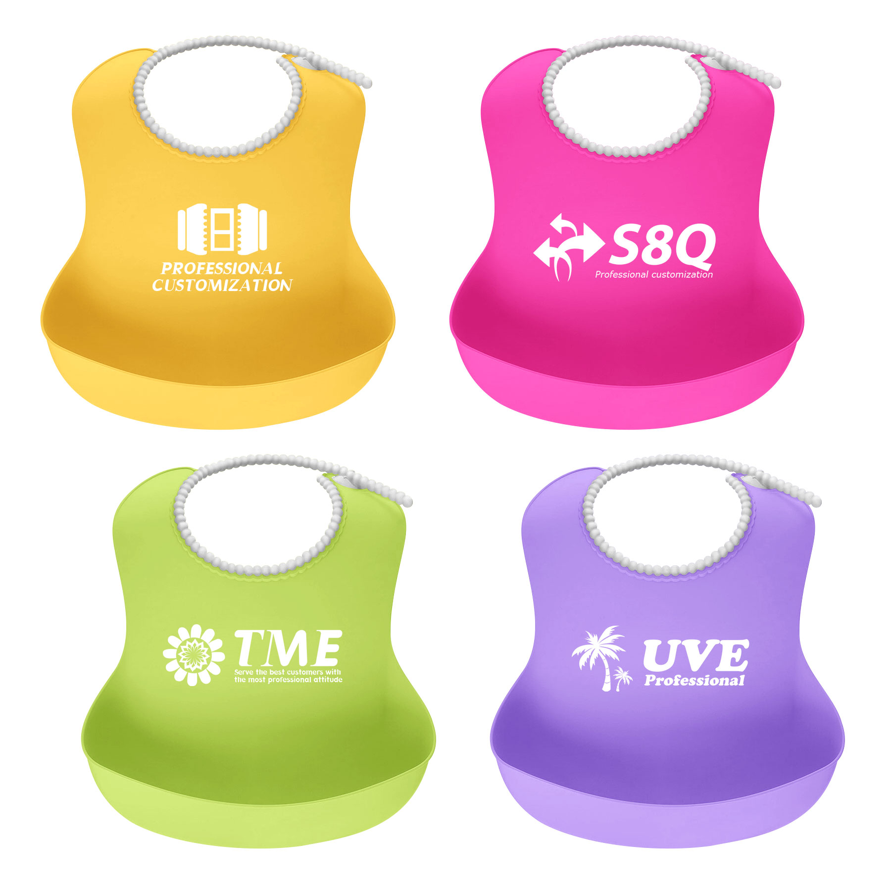 TPE Waterproof Baby Bib 2