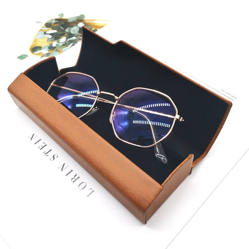 Imitation Wood Grain Eyewear Case 2