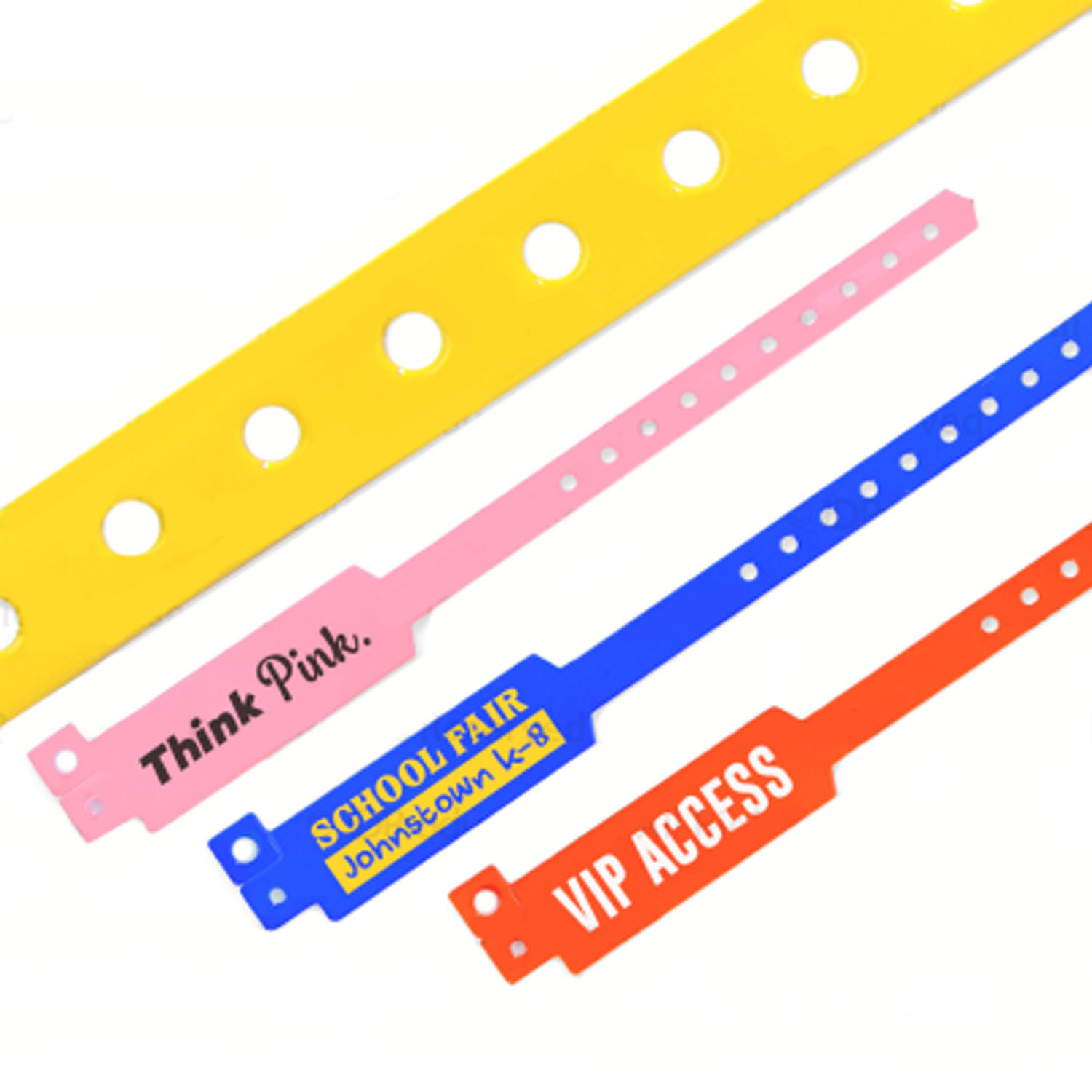 Custom Vinyl Wristband (Wide-Faced) 4