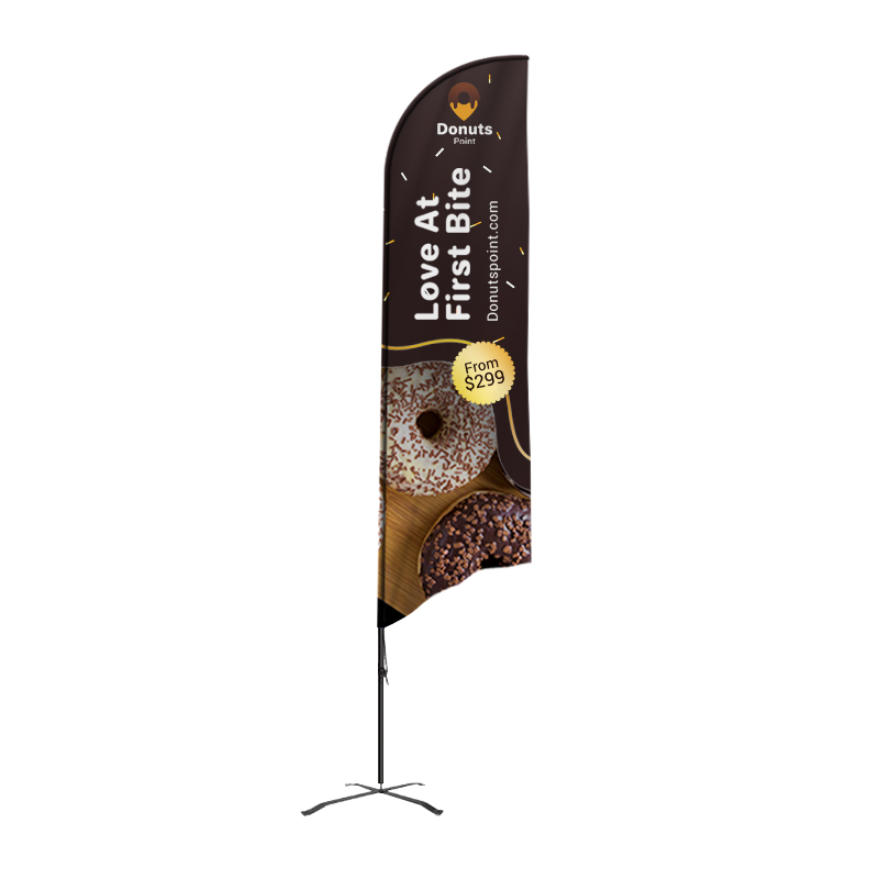Flex Banner™ G7 Kit, banner flag Double-Sided 7' Advertising Flag 4