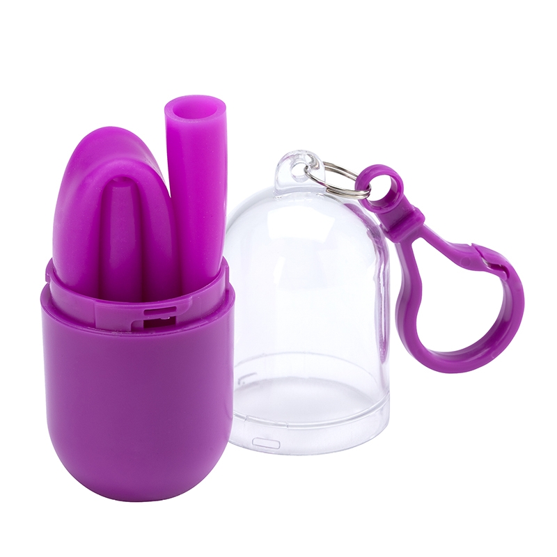 Bellini Silicone Straw in Capsule Case 53