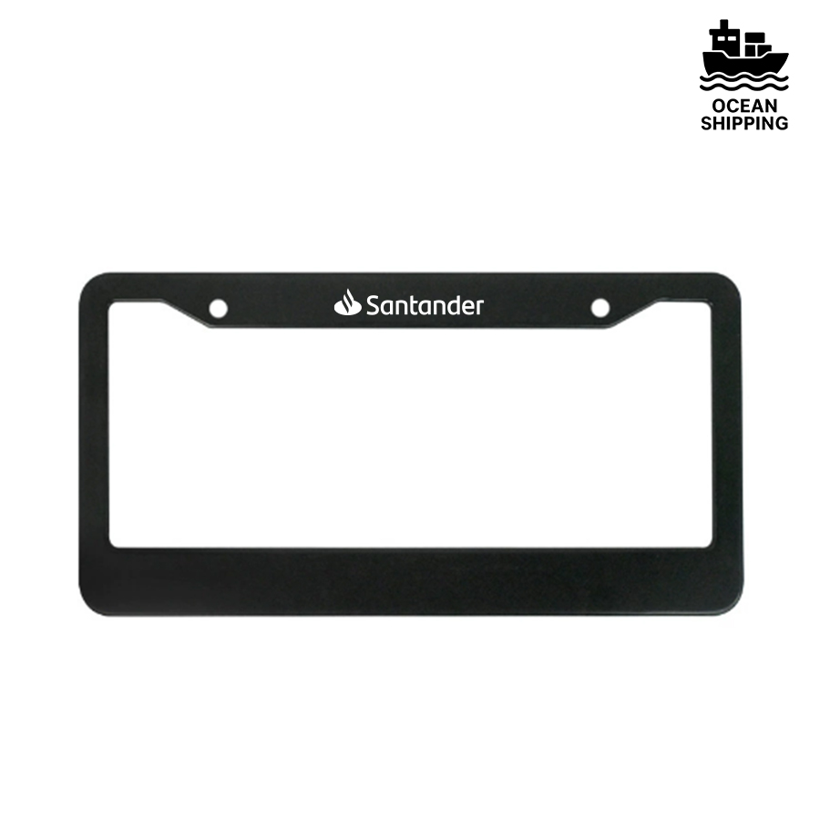 ABS Plastic License Plate Frame - Custom Shape Available 4