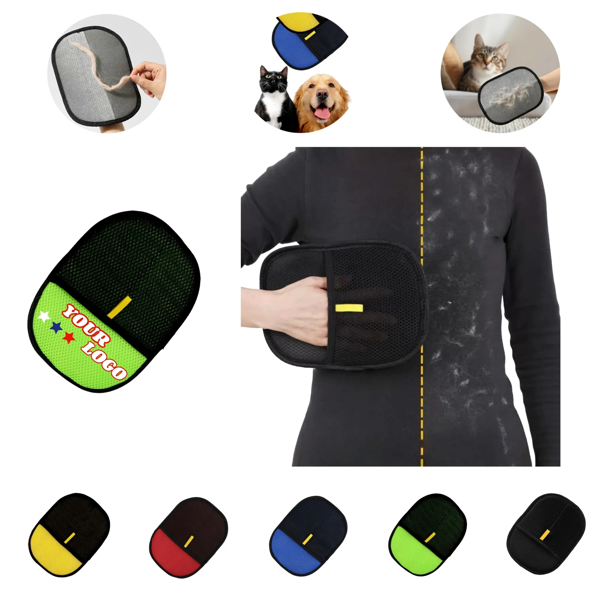 Portable Reusable Pet Depilation Gloves 3