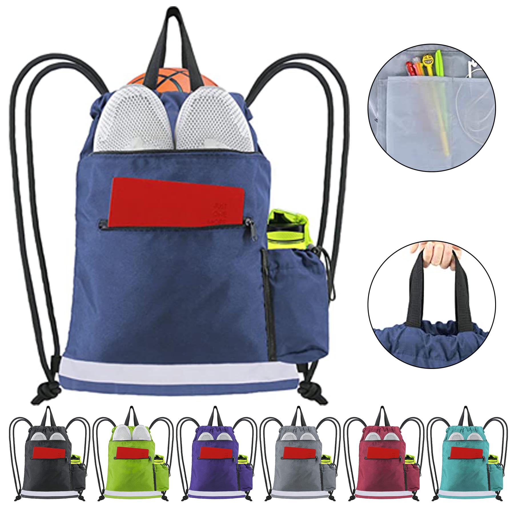 Drawstring Gym Backpack 1