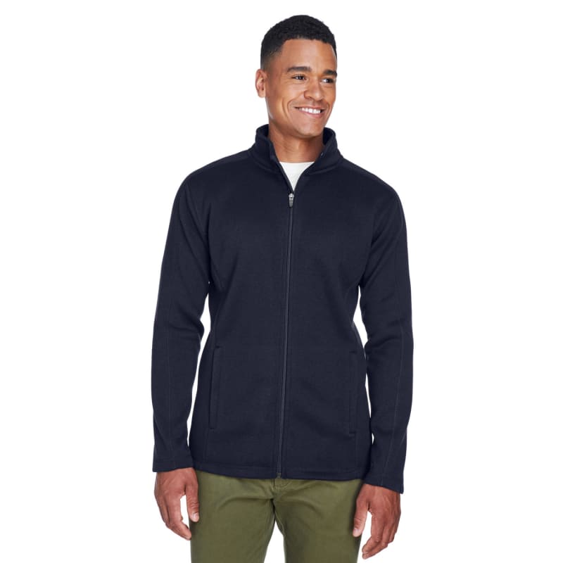 Devon & Jones Men's Bristol Full-Zip Sweater Fleece Jacket 16