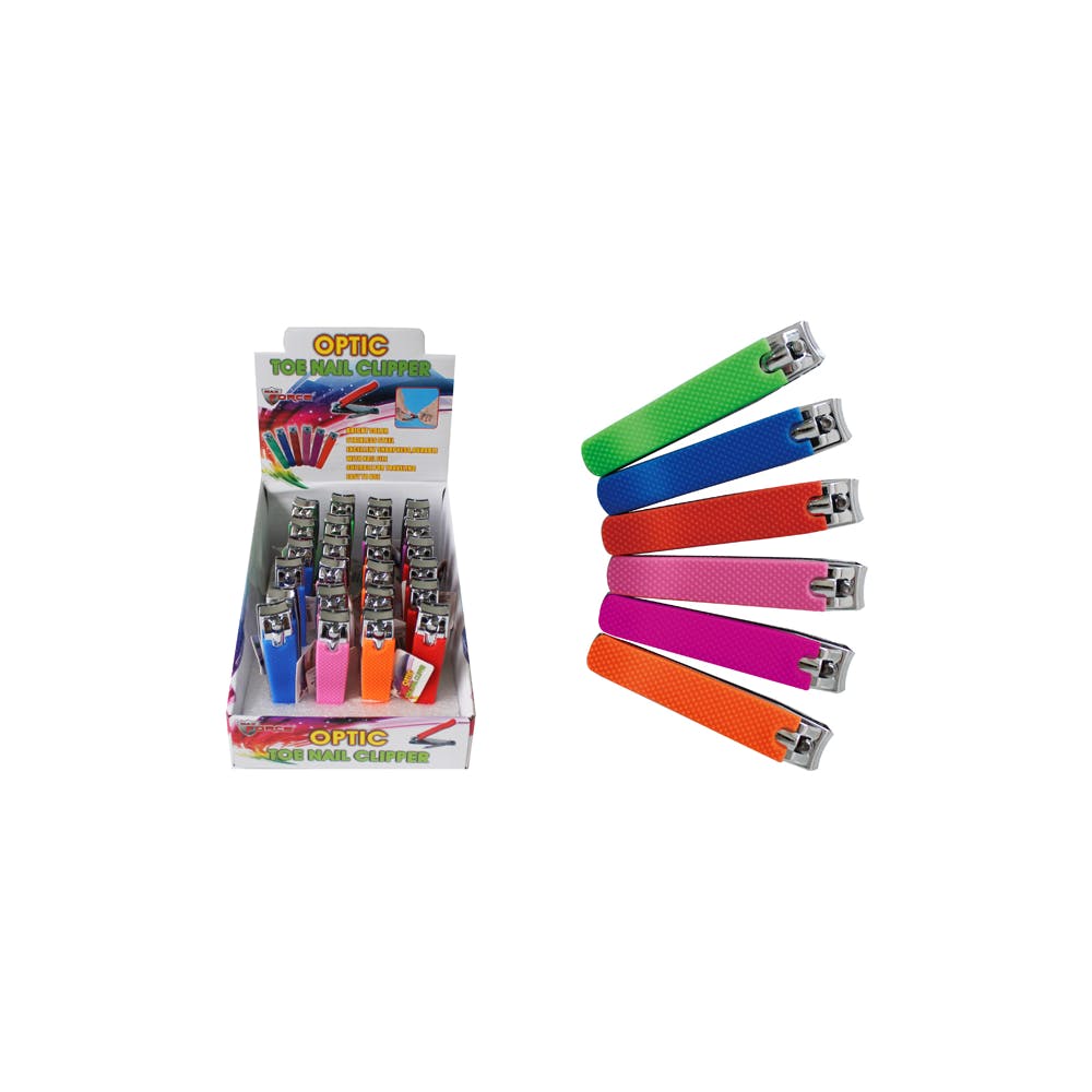 Silicone Grip Toenail Clippers Assorted 1