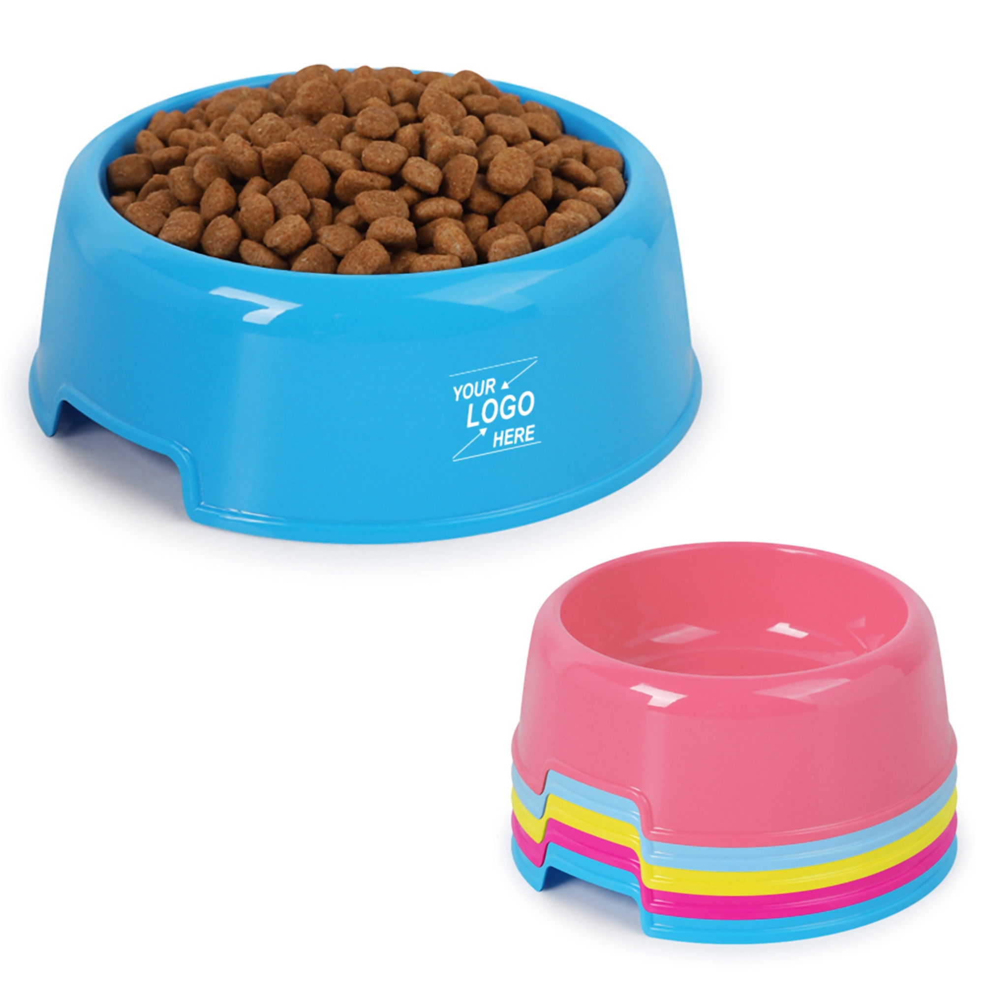 Plastic Pet Food Bowl