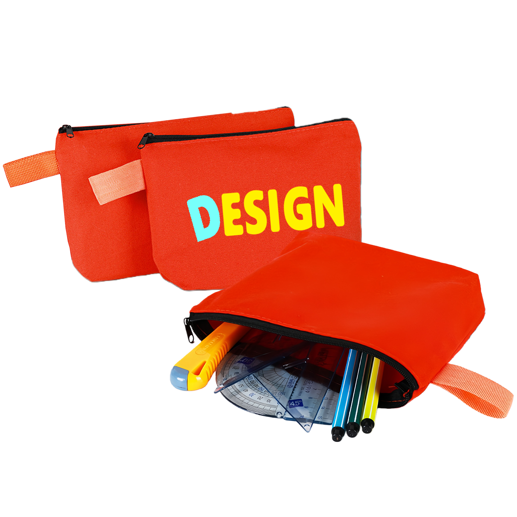 Multipurpose Zipper Canvas bag 1