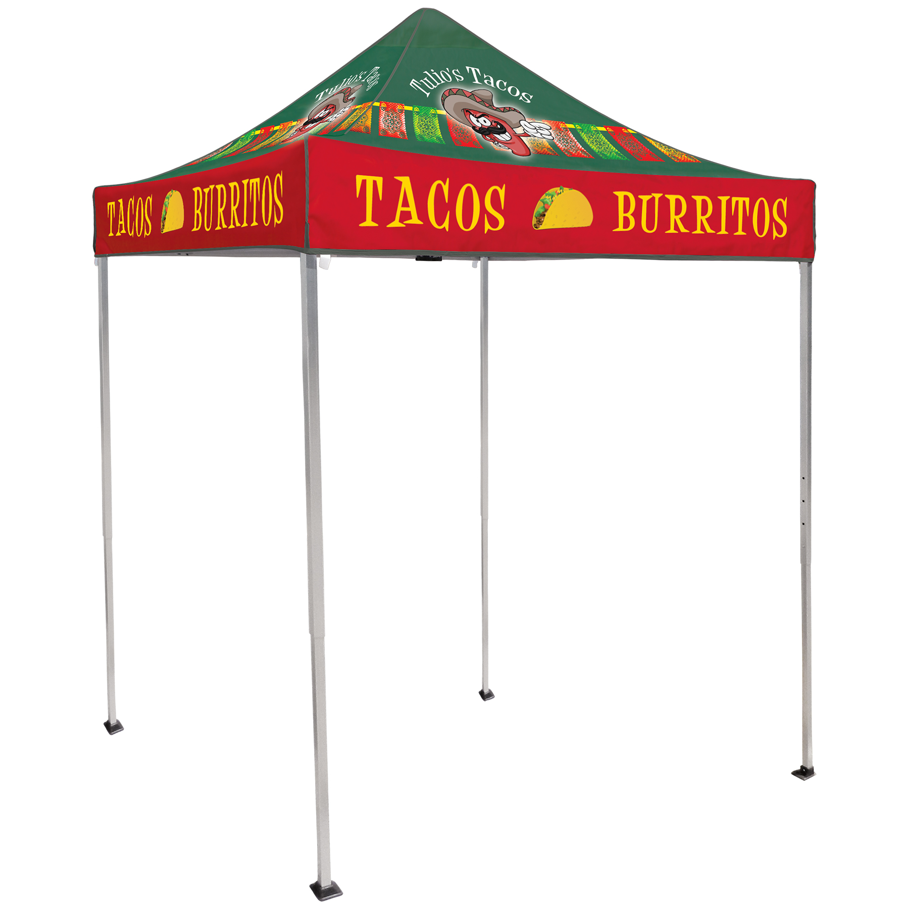 6.5' Square Canopy Tent 22