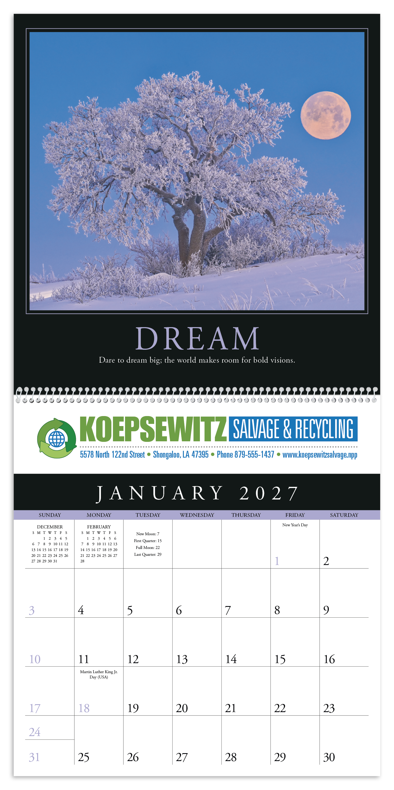 Triumph® Calendars Motivations Calendar 35