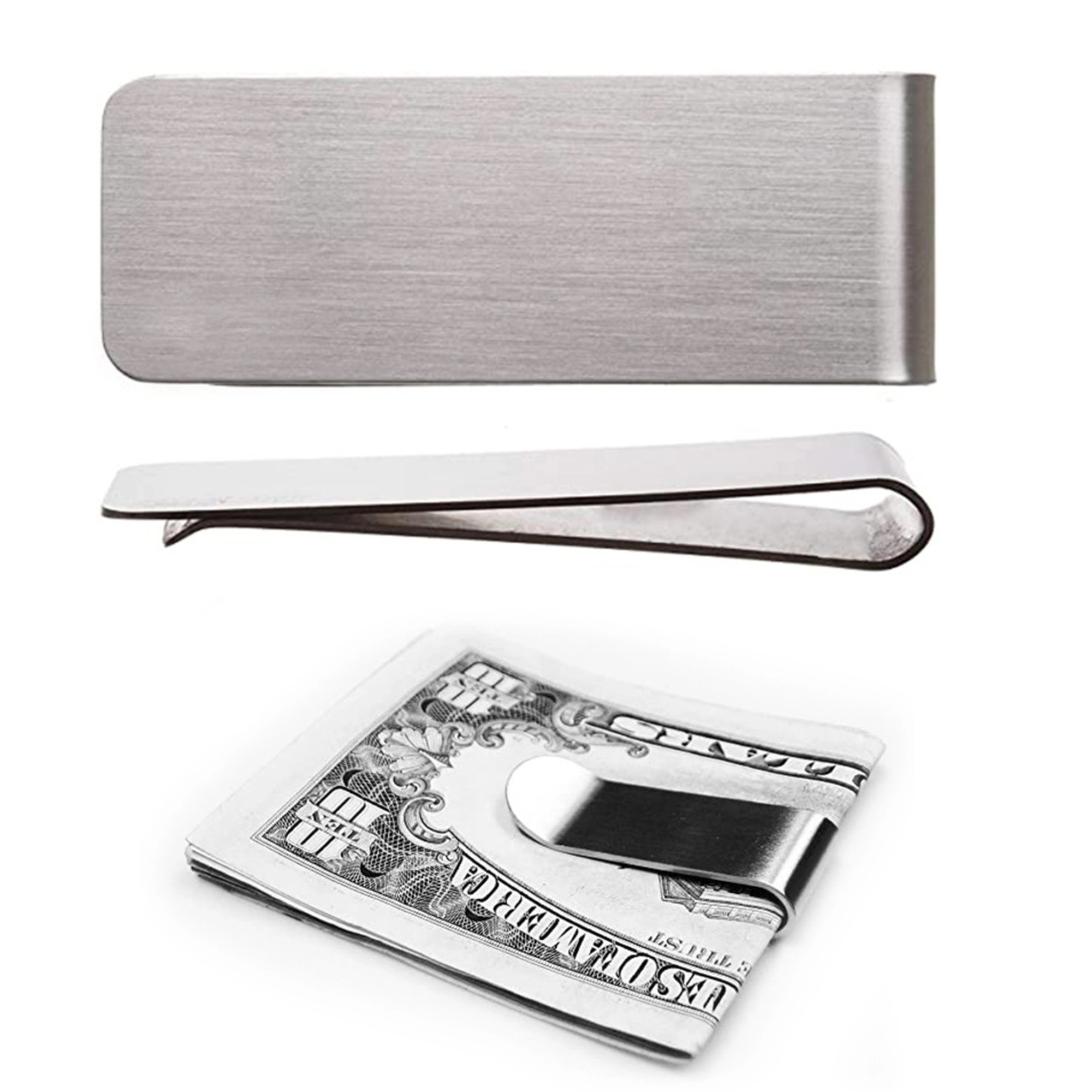 metal wallet clip