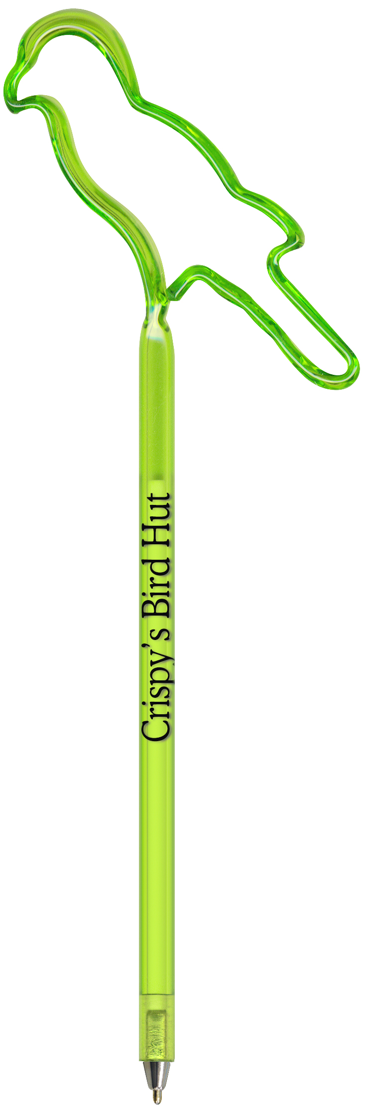 Parrot Lorikeet Flapping Wings Inkbend Standard, Bent Pen