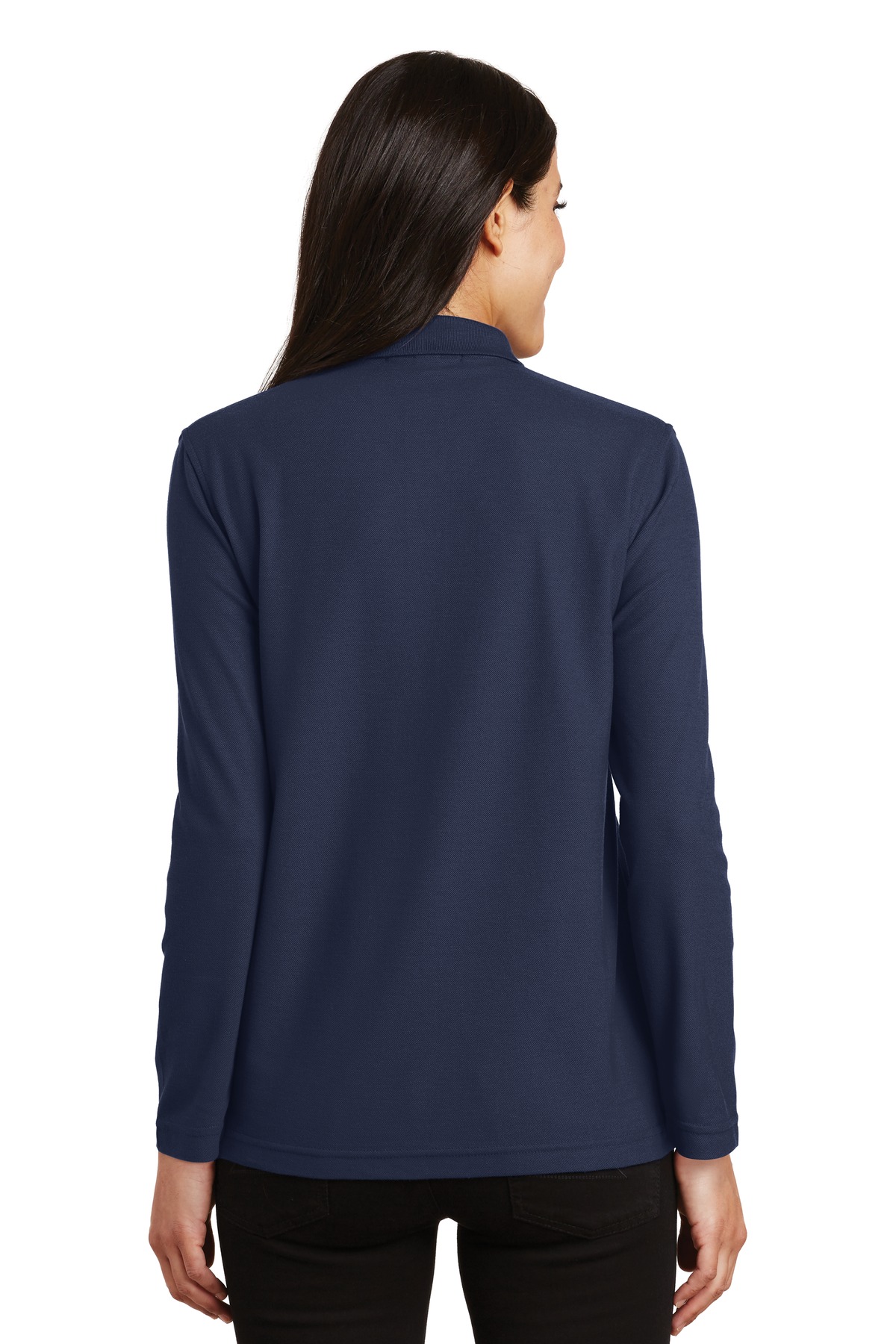 Port Authority Women's Silk Touch Long Sleeve Polo. L500LS 32