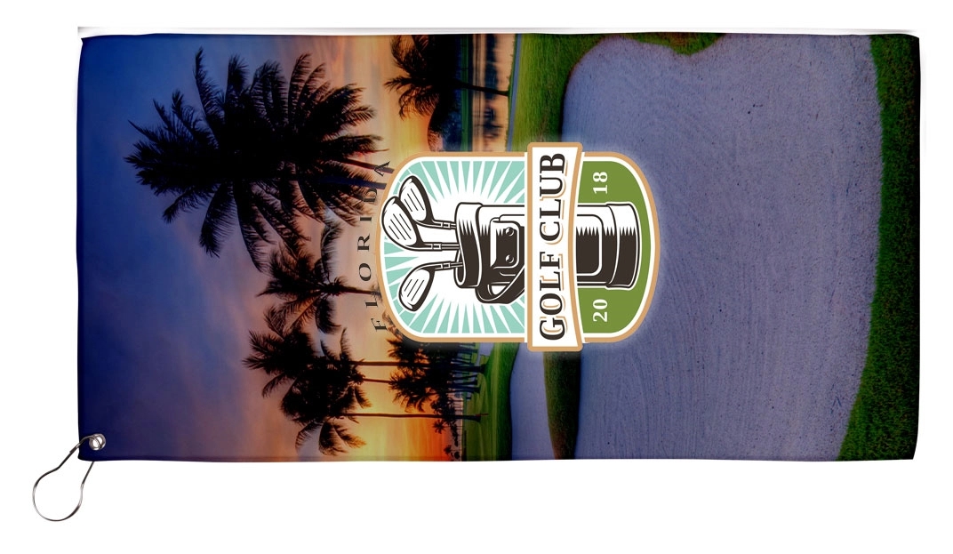 23x12 Sublimated Golf Towel - 200GSM 2
