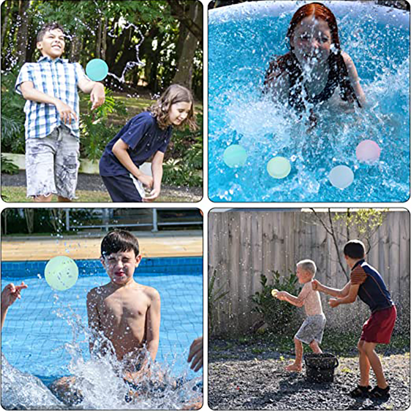 Water Balloons Quick Fill Self Sealing for Kids Adults 14