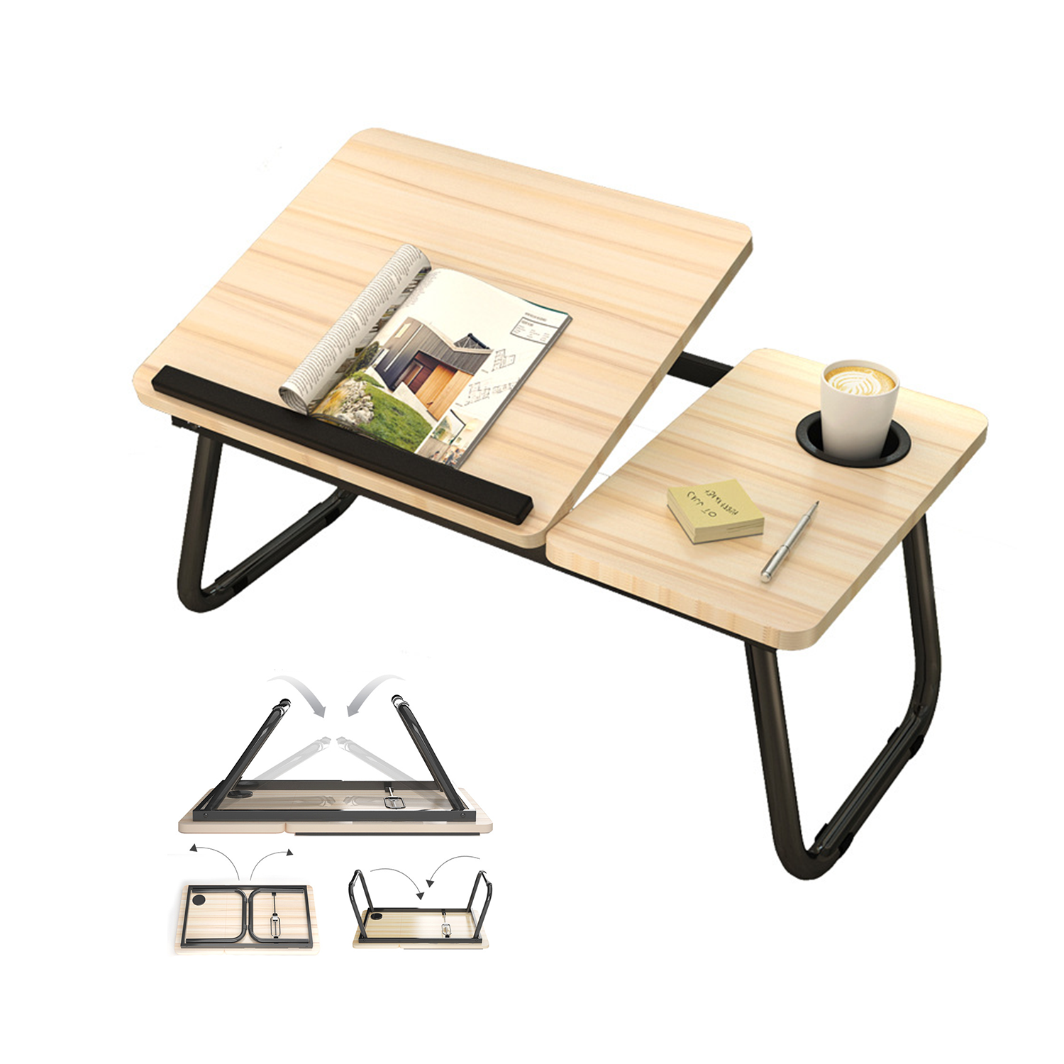 Adjustable Lap Desk Bed Tray 3