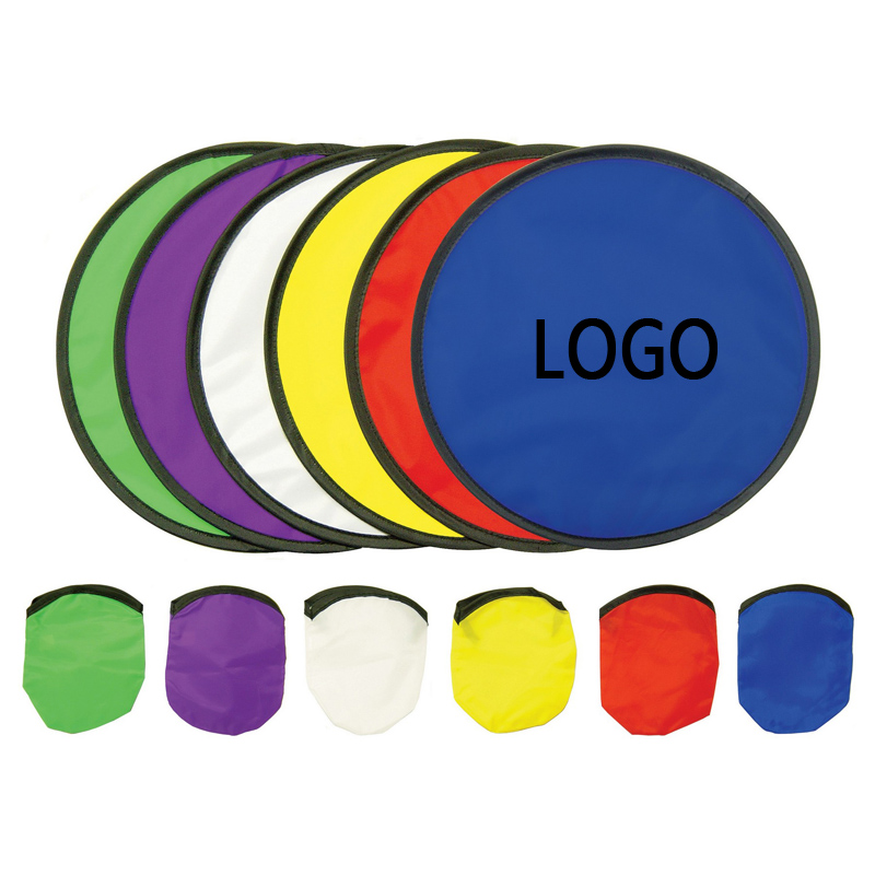 10" Folding Flying Disc w/Pouch 4