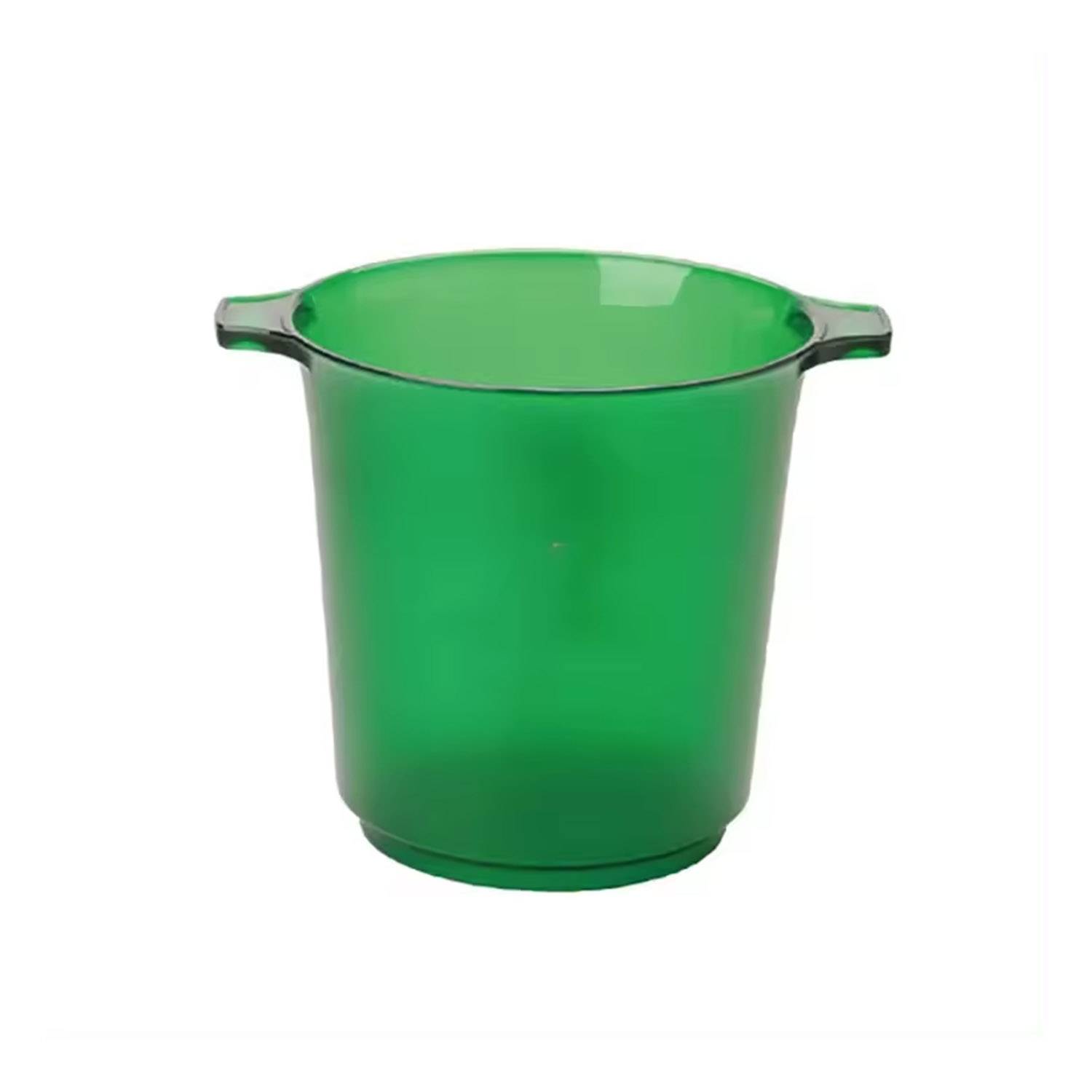 Double Ears Acrylic Plastic Ice Bucket 4