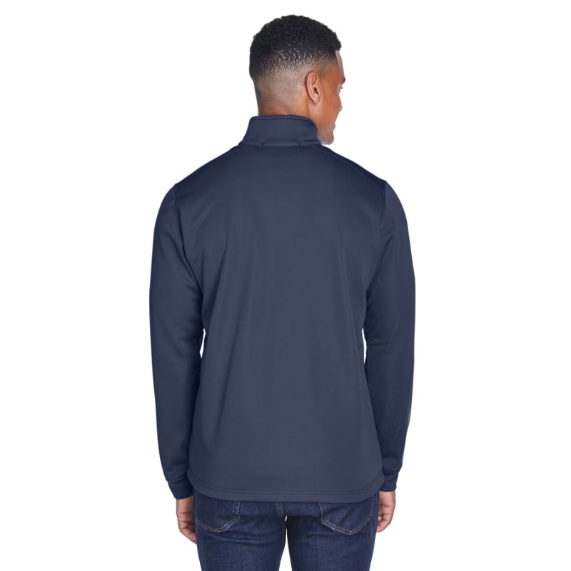 Devon & Jones Men's Newbury Colorblock Mélange Fleece Full-Zip 2