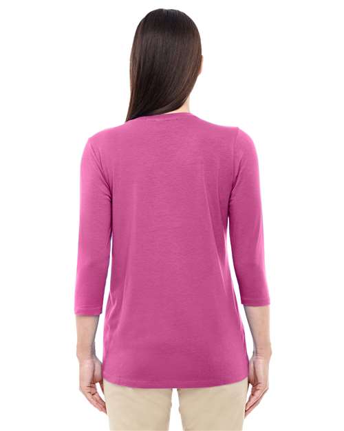 Women's Perfect Fit™ Bracelet-Length V-Neck Top - DP184W 4