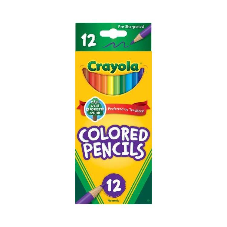 Crayola Presharpened Colored Pencils - 12 Count 1