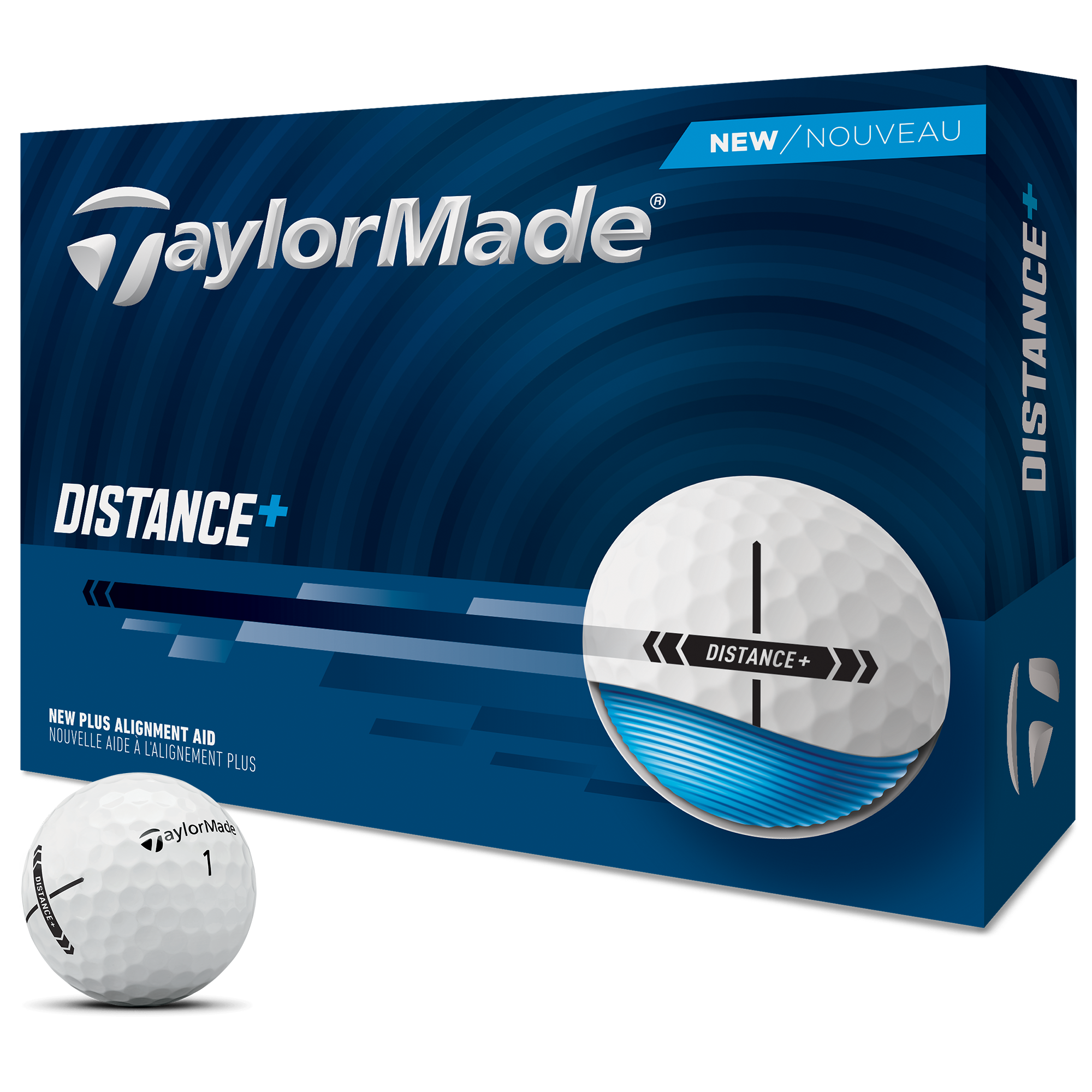Taylormade Distance Golf Ball 10