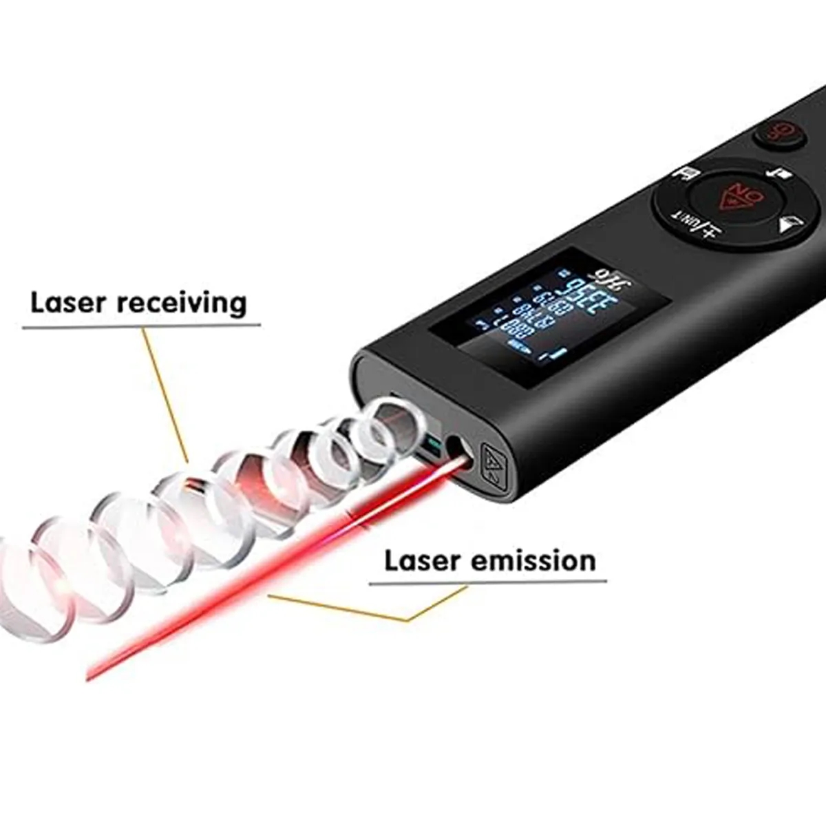 In Stock Digital Laser Rechargeable Portable Rangefinder 4
