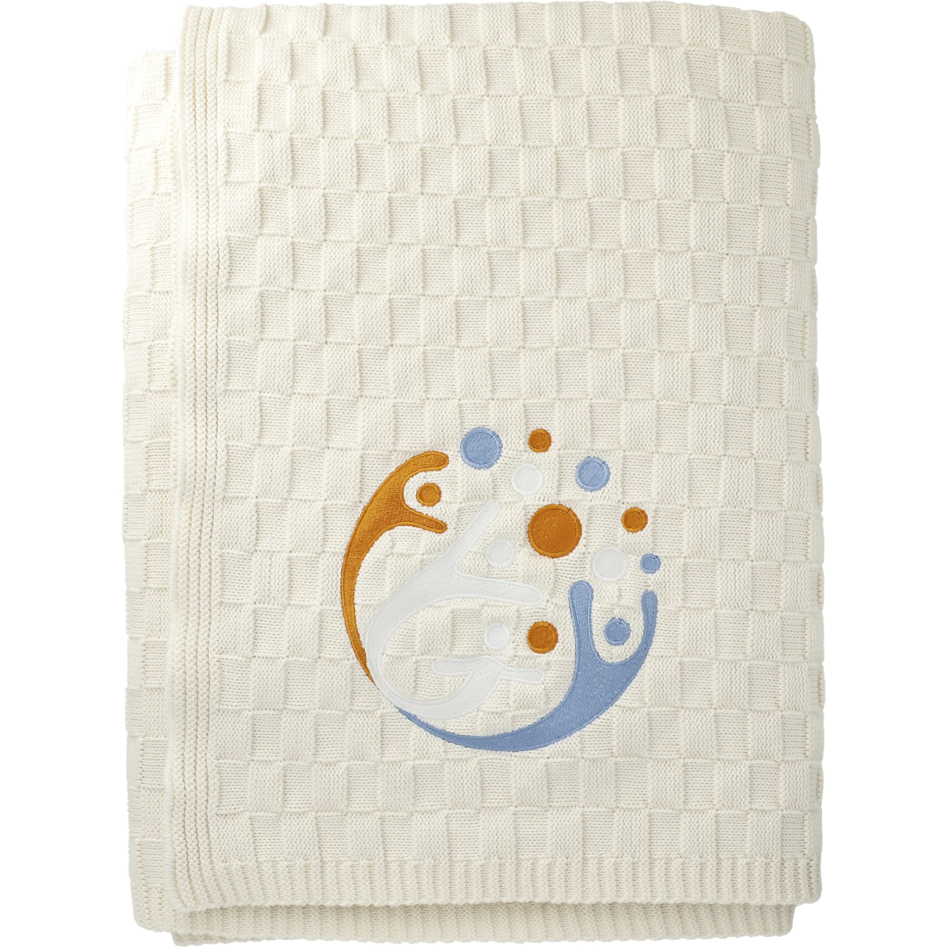Made*Here New York Basketweave Cotton Blanket 34